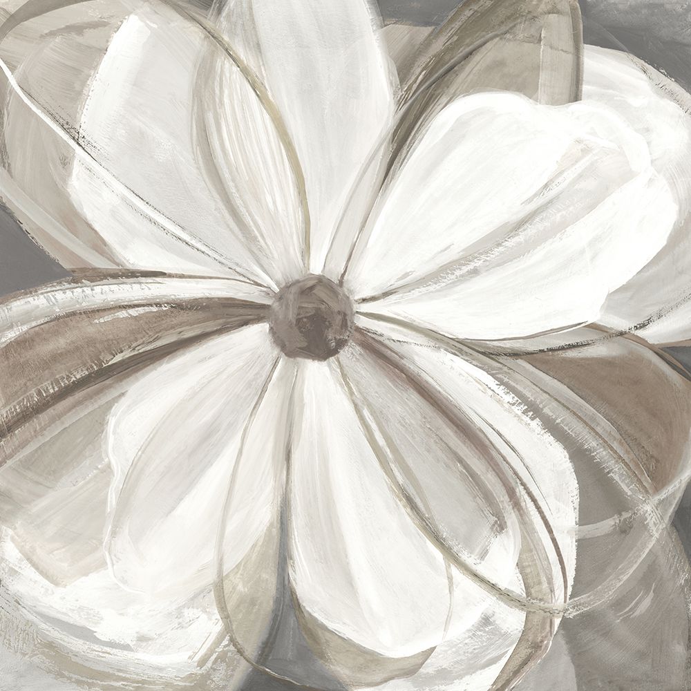 Soft Petals in Neutral Tones art print by Hannah Dawson for $57.95 CAD