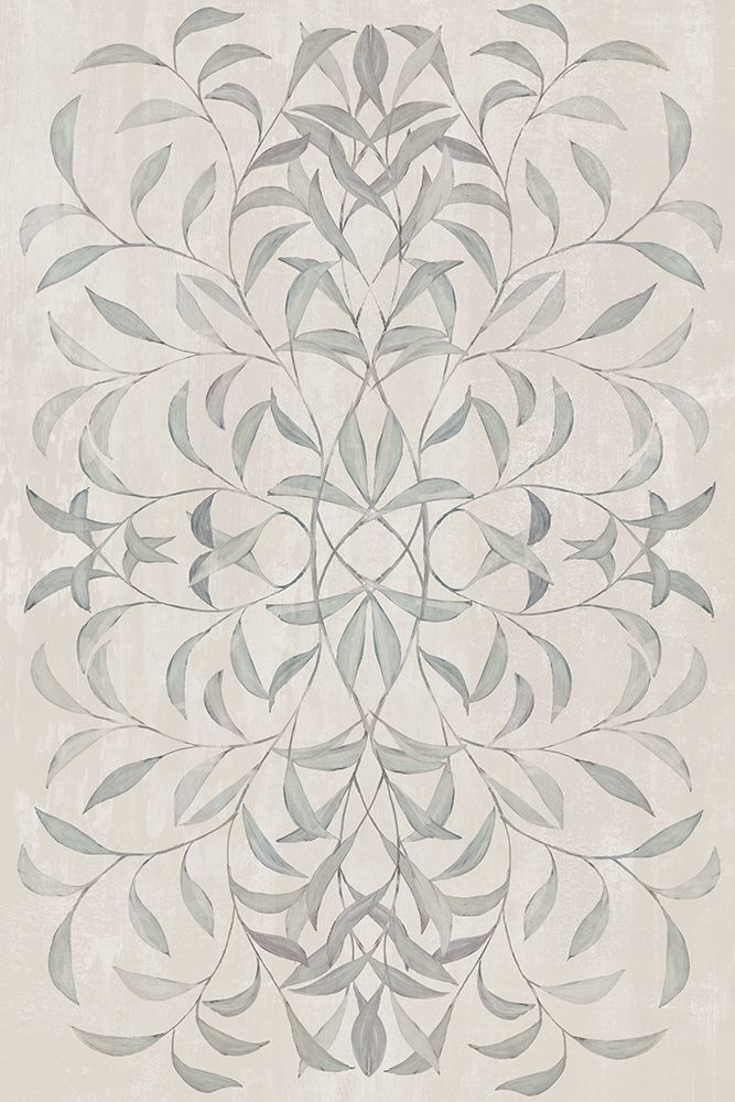 Muted Symmetry of Leaf Patterns art print by Hannah Dawson for $57.95 CAD