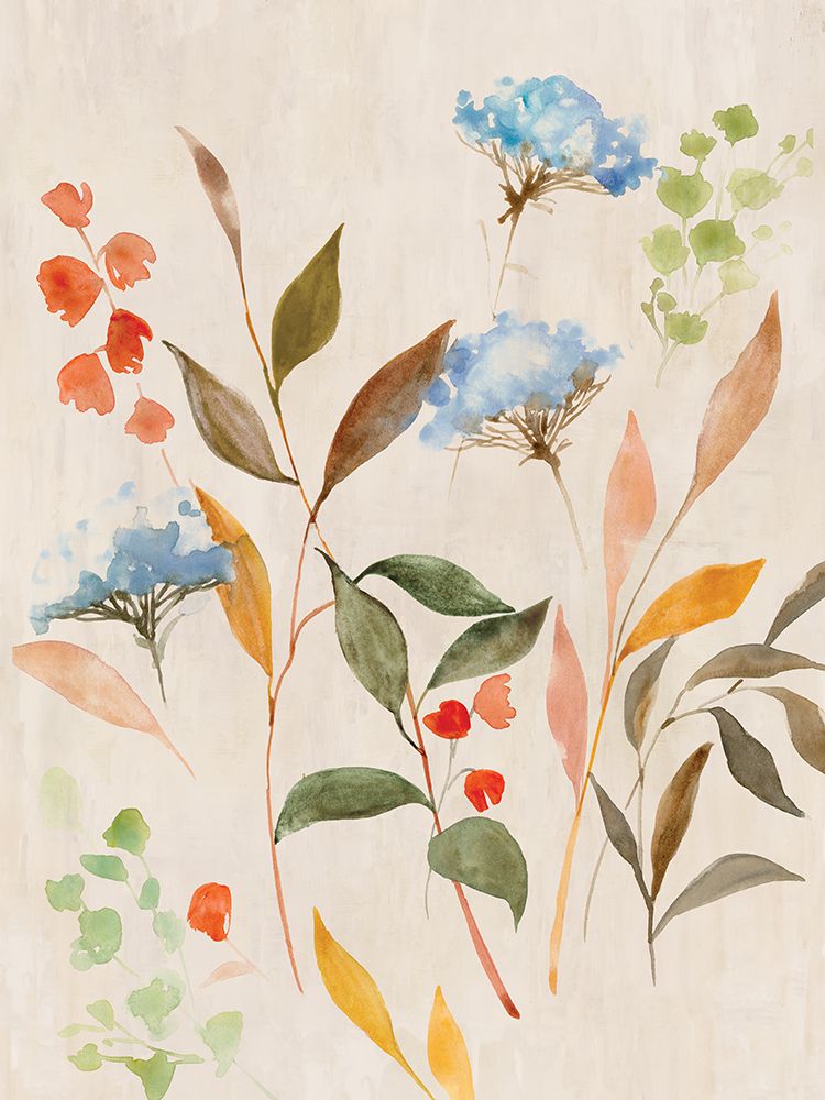 Gentle Blossoms in Soft Hues art print by Hannah Dawson for $57.95 CAD