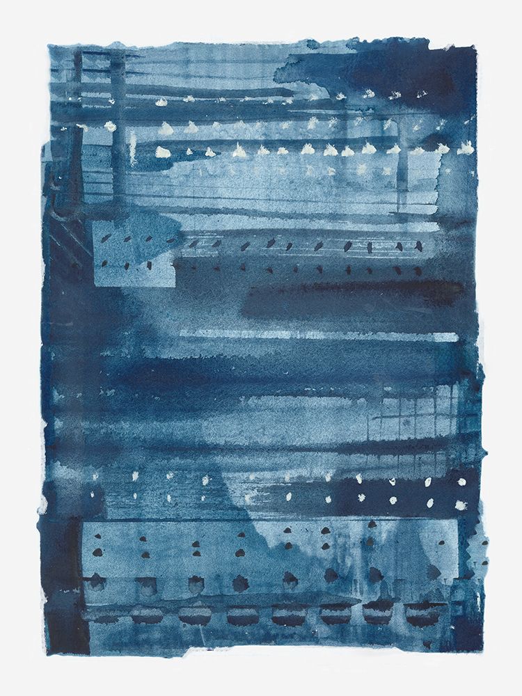 Indigo Rhythm II art print by Hannah Dawson for $57.95 CAD