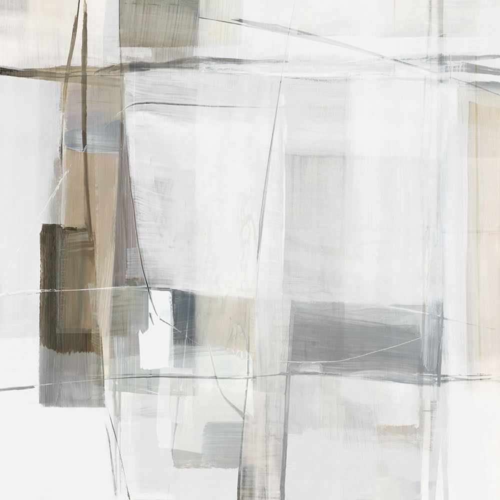 Muted Geometry of Fragmented Spaces art print by Hannah Dawson for $57.95 CAD