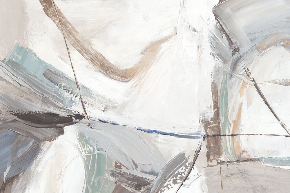 Muted Abstract of Quiet Movement art print by Hannah Dawson for $57.95 CAD