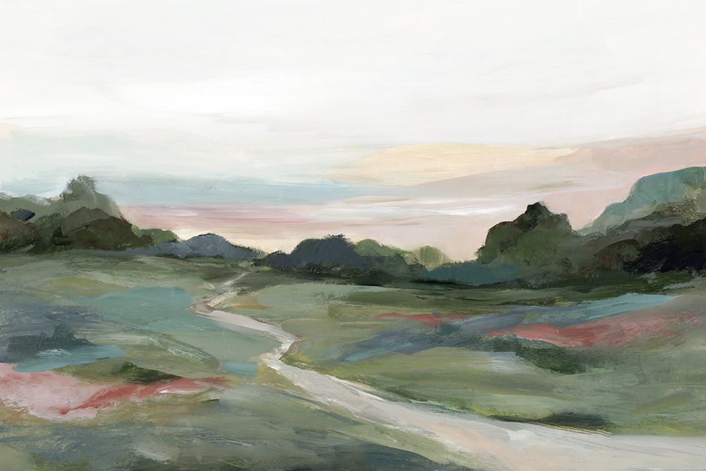Gentle Path Through Quiet Fields art print by Hannah Dawson for $57.95 CAD