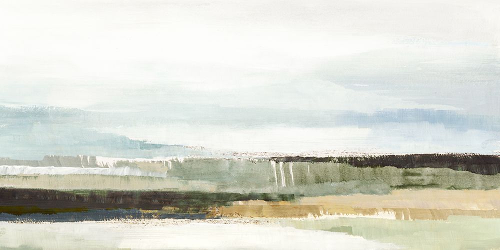 Muted Horizon Over Calm Waters art print by Hannah Dawson for $57.95 CAD