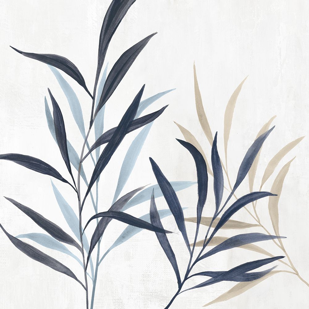 Leaves in Tranquil Hues I art print by Hannah Dawson for $57.95 CAD