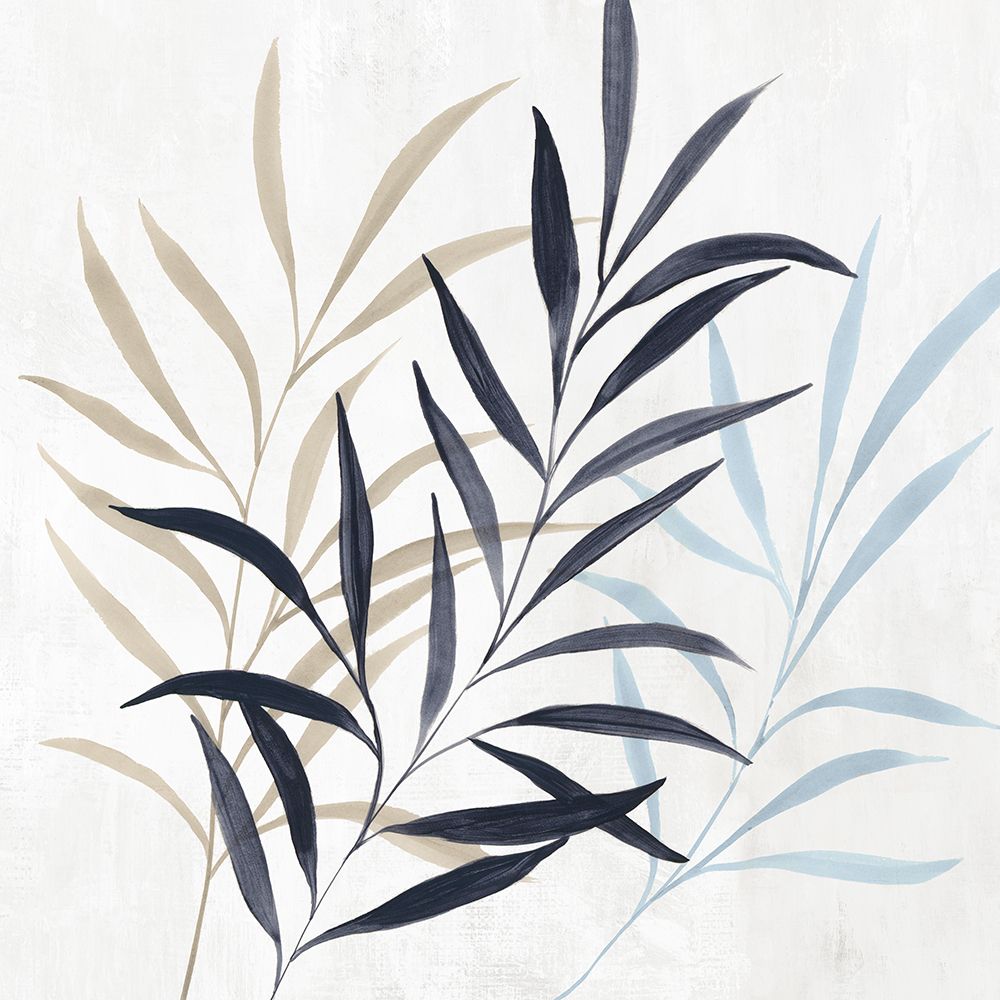 Leaves in Tranquil Hues II art print by Hannah Dawson for $57.95 CAD