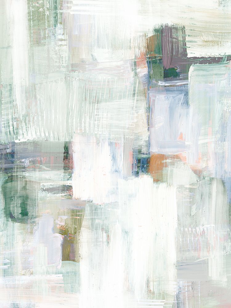 Muted Patterns of Tranquility I art print by Hannah Dawson for $57.95 CAD