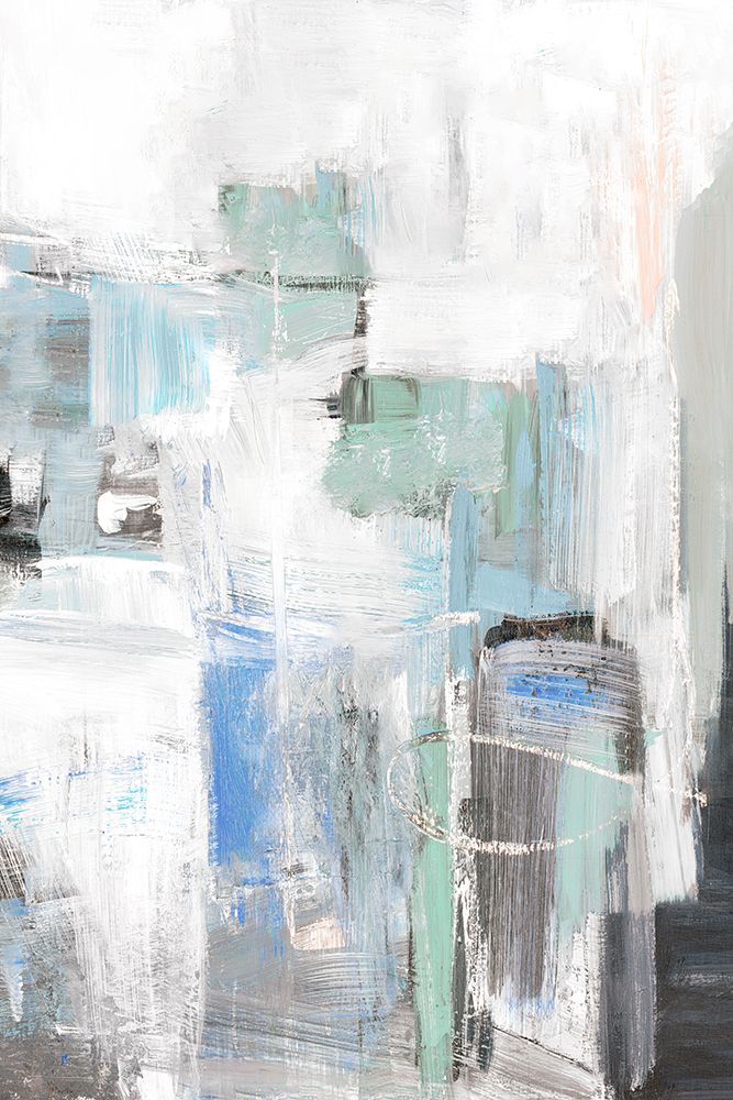 Textured Layers of Serenity art print by Hannah Dawson for $57.95 CAD