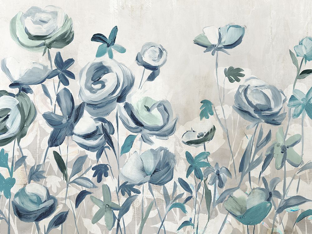 Cool Blooms in Gentle Breeze art print by Hannah Dawson for $57.95 CAD