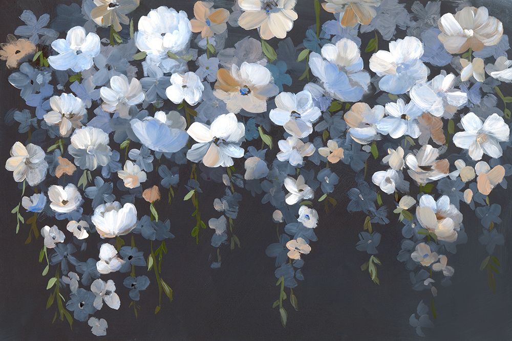 Hanging Blossoms in Tranquil Night art print by Hannah Dawson for $57.95 CAD