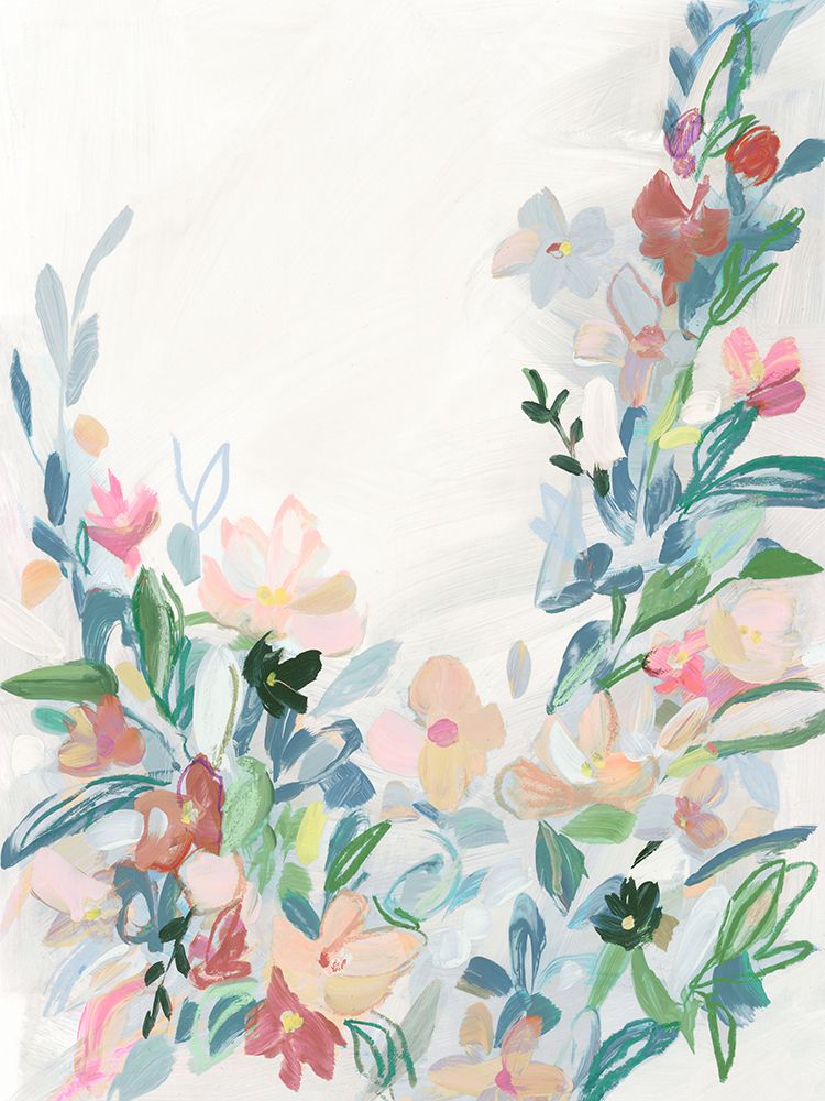 Blooming Symphony in Pastels II art print by Hannah Dawson for $57.95 CAD