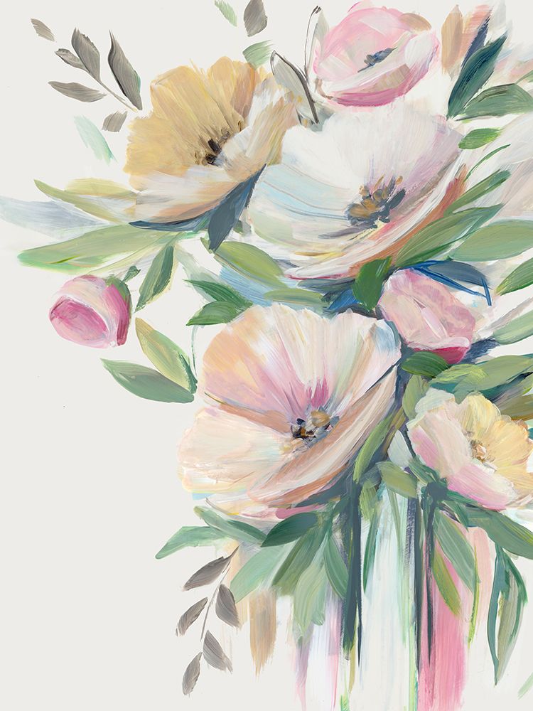 Blooming Pastel Bouquet Delight II art print by Hannah Dawson for $57.95 CAD