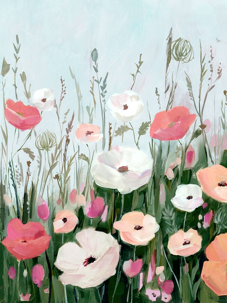 Springtime Meadow Blossoms II art print by Hannah Dawson for $57.95 CAD