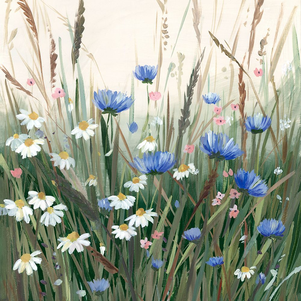 Wildflower Meadow in Bloom art print by Hannah Dawson for $57.95 CAD