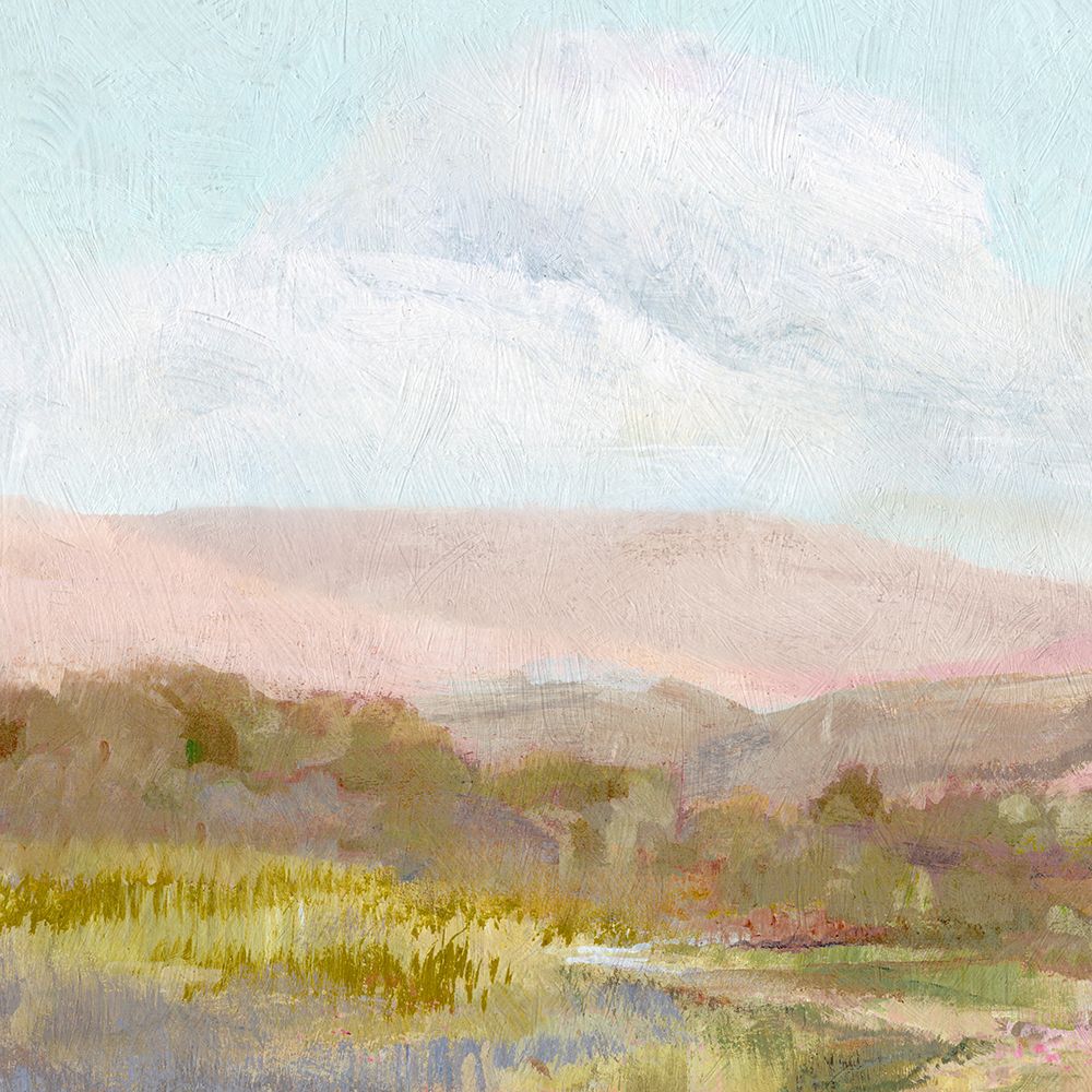 Gentle Hills Under Soft Skies I art print by Hannah Dawson for $57.95 CAD