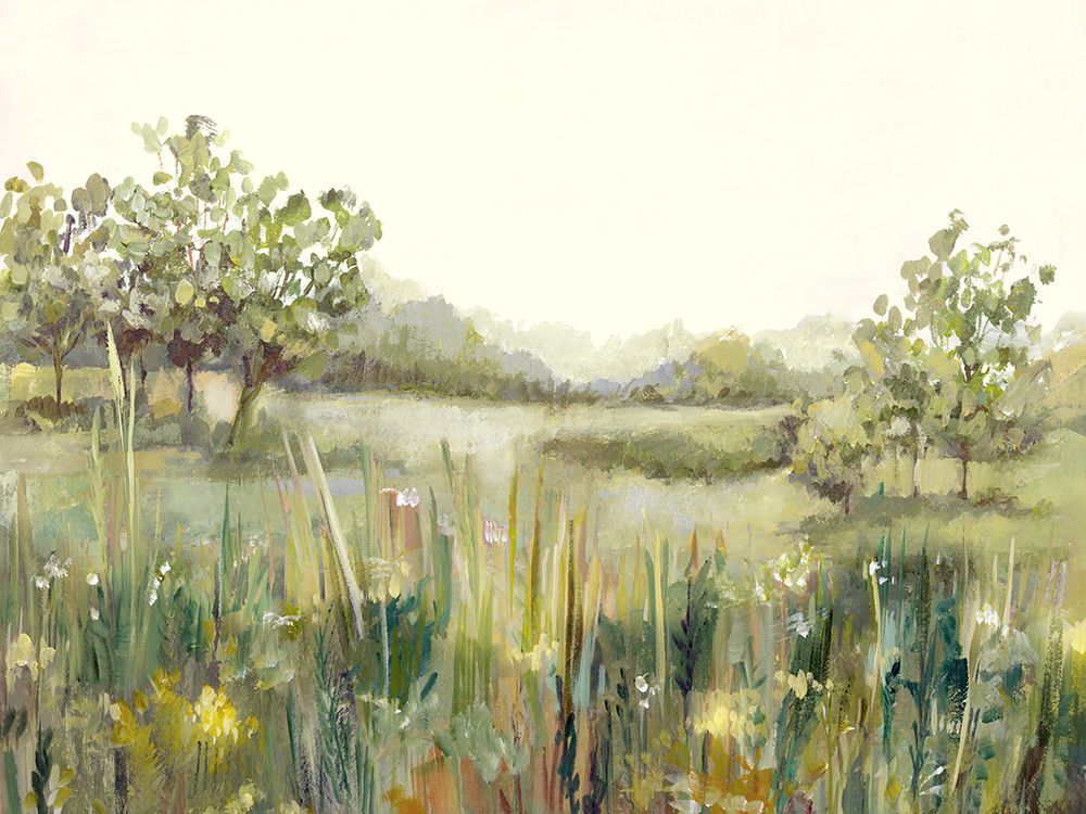 Lush Meadow in Morning Light art print by Hannah Dawson for $57.95 CAD