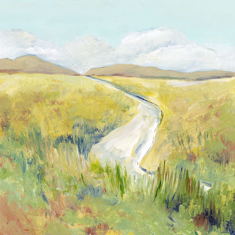 Pathway Through Golden Fields art print by Hannah Dawson for $57.95 CAD