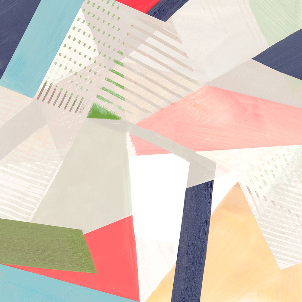 Geometric Harmony in Pastel Hues art print by Hannah Dawson for $57.95 CAD