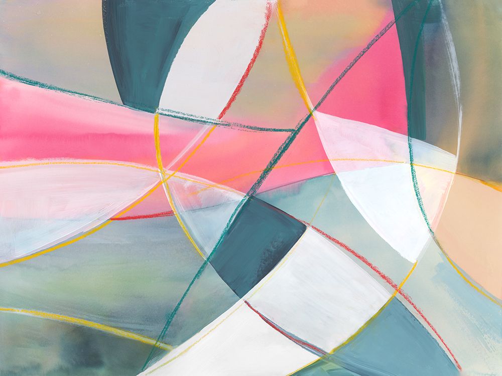 Geometric Harmony in Motion art print by Hannah Dawson for $57.95 CAD