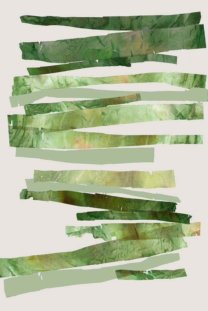 Green Layers of Natures Whisper I art print by Hannah Dawson for $57.95 CAD