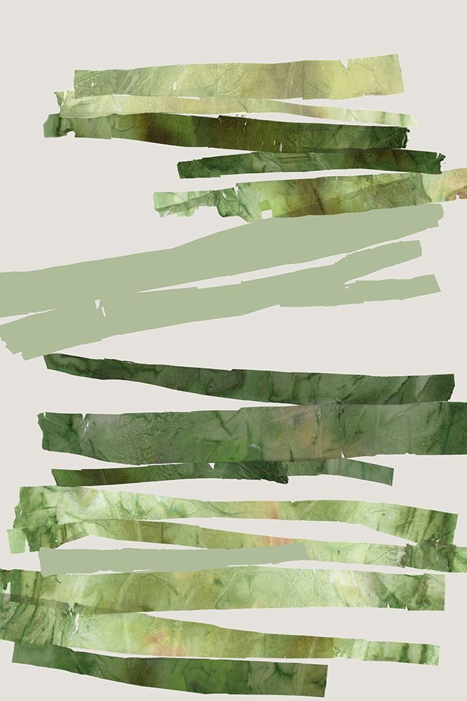 Green Layers of Natures Whisper II art print by Hannah Dawson for $57.95 CAD