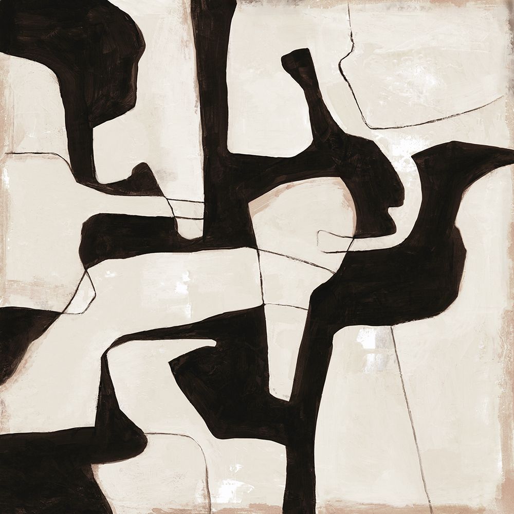 Contrasting Shapes in Motion I art print by Hannah Dawson for $57.95 CAD