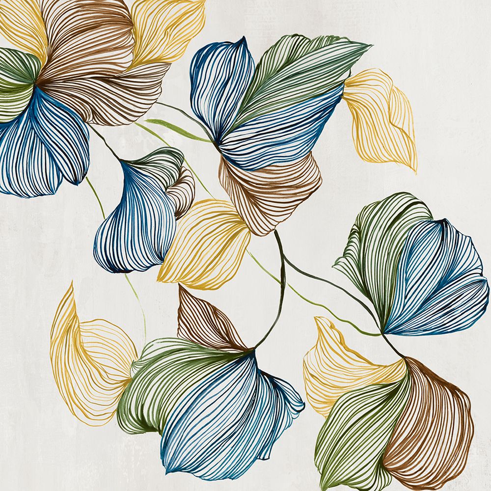 Flowing Lines of Natures Palette II art print by Hannah Dawson for $57.95 CAD