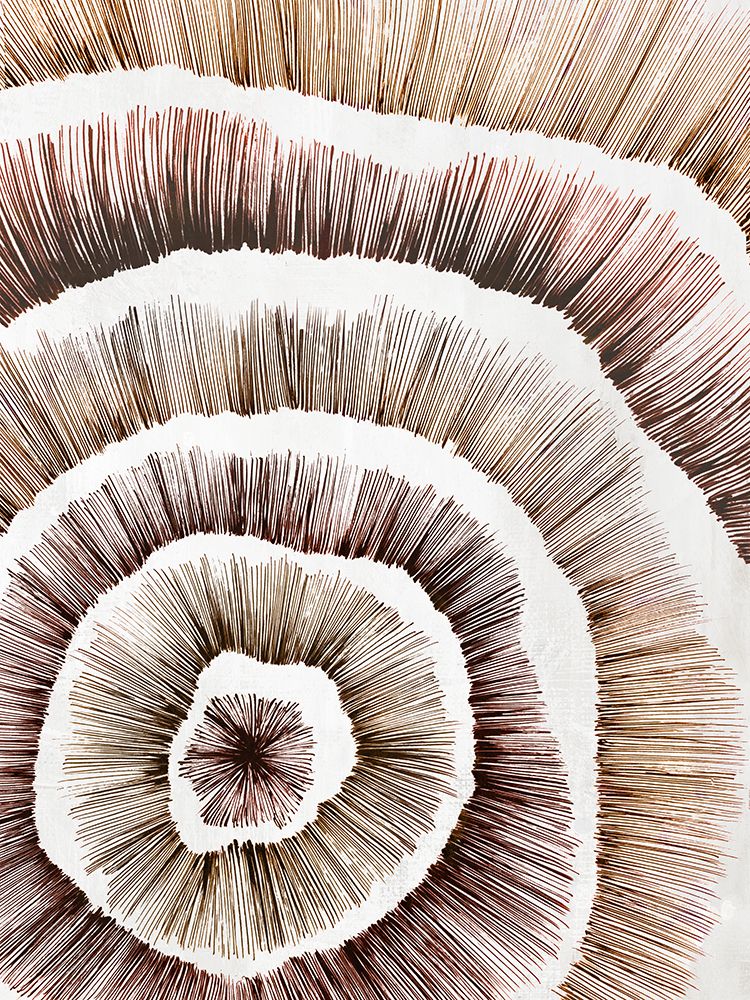 Concentric Echoes of Time art print by Hannah Dawson for $57.95 CAD