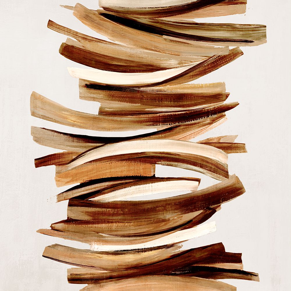 Earthy Waves in Motion art print by Hannah Dawson for $57.95 CAD