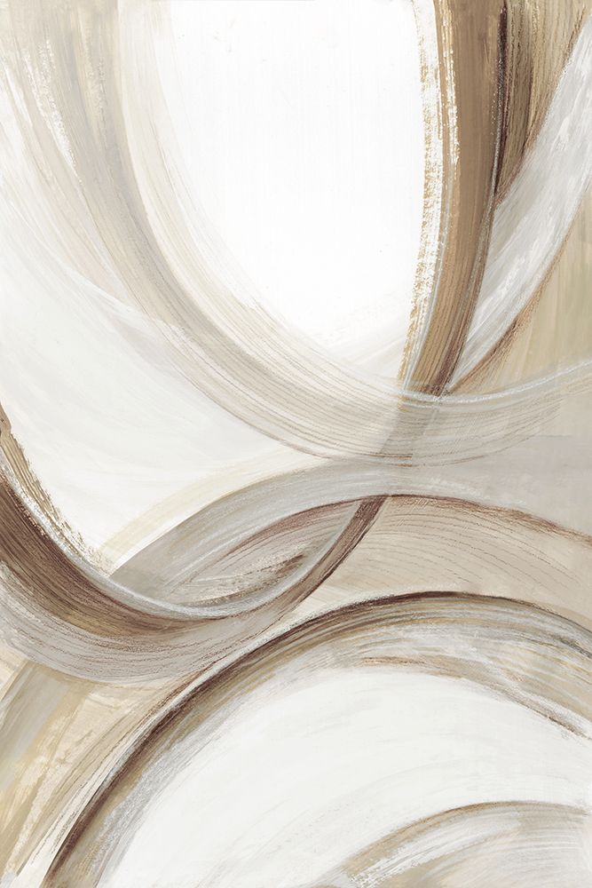 Curved Strokes of Calm Harmony art print by Hannah Dawson for $57.95 CAD