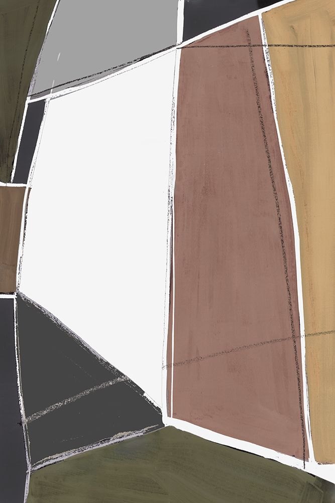 Geometric Harmony in Neutral Tones II art print by Hannah Dawson for $57.95 CAD