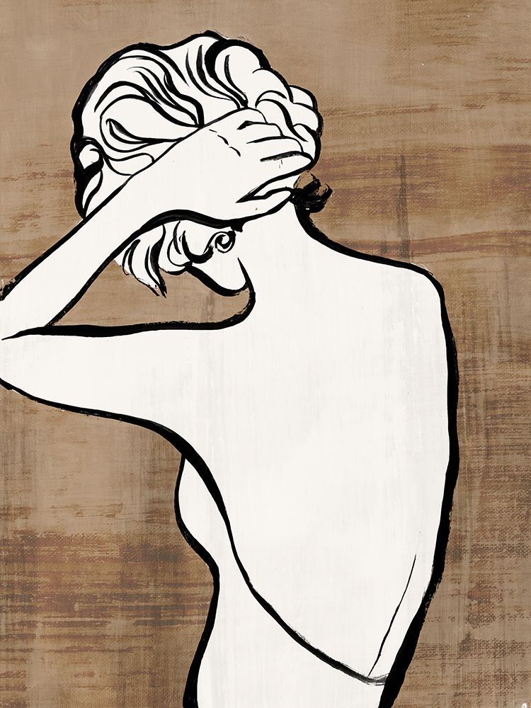 Hair Tied in Tranquility II art print by Hannah Dawson for $57.95 CAD