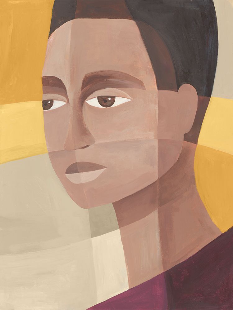 Contemplative Glance in Soft Hues art print by Hannah Dawson for $57.95 CAD