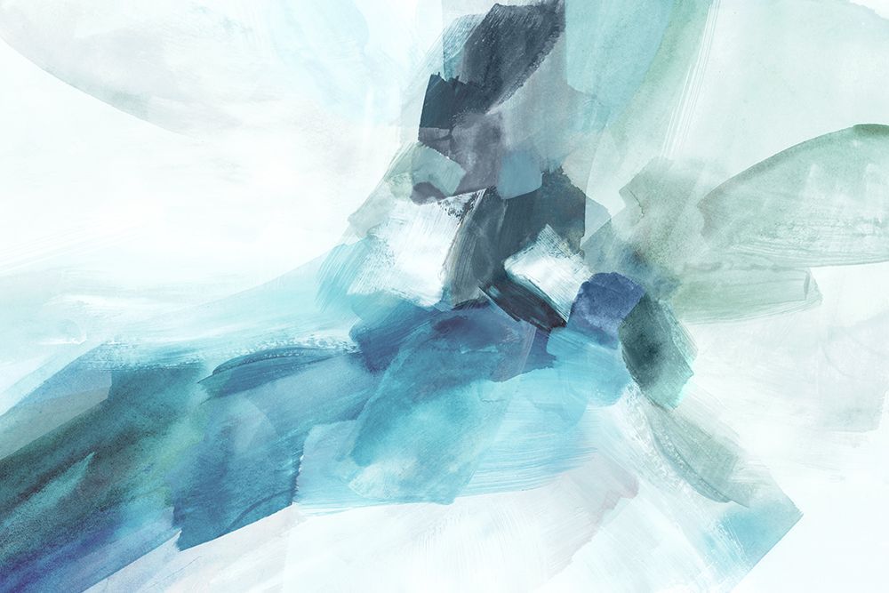 Shades of Blue in Motion art print by Hannah Dawson for $57.95 CAD