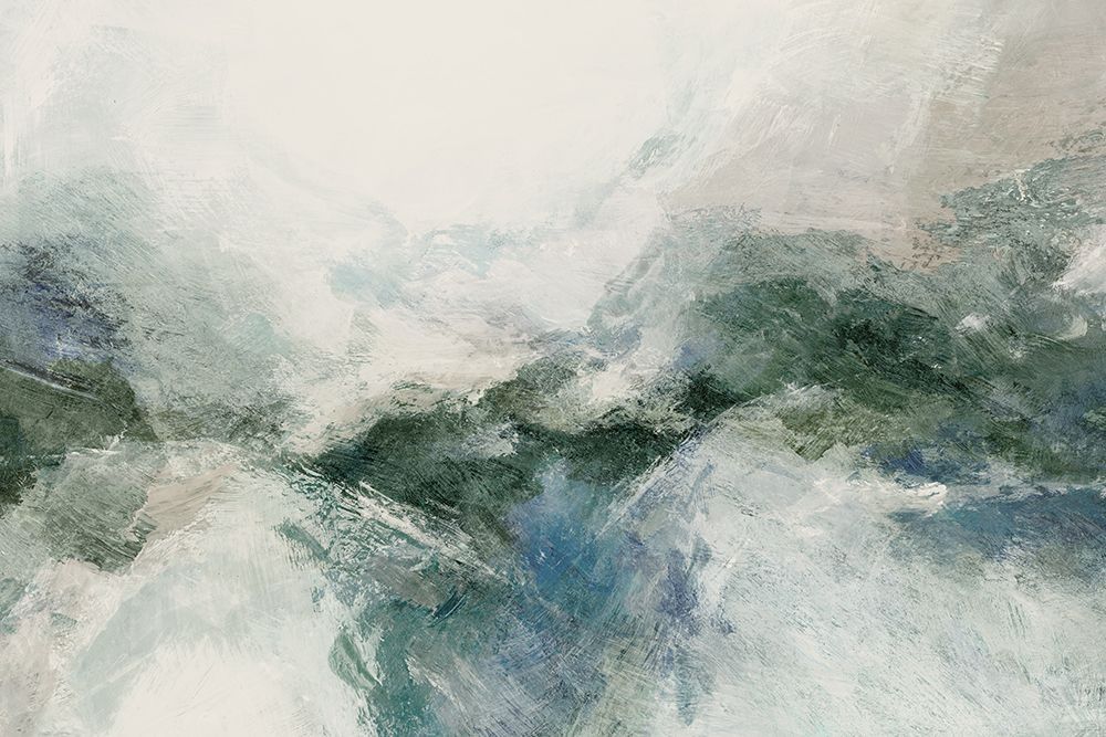 Misty Mountain Serenity art print by Hannah Dawson for $57.95 CAD