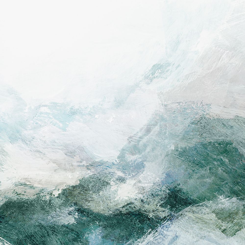 Misty Mountain Peaks Unveiled I art print by Hannah Dawson for $57.95 CAD
