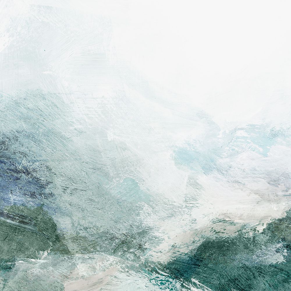Misty Mountain Peaks Unveiled II art print by Hannah Dawson for $57.95 CAD