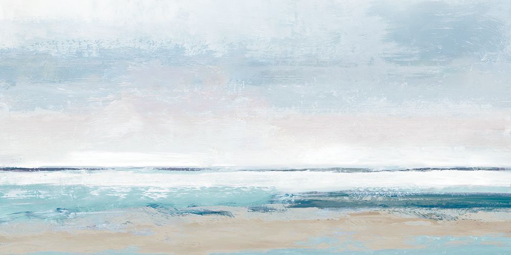 Calm Horizon Over Gentle Waves art print by Hannah Dawson for $57.95 CAD