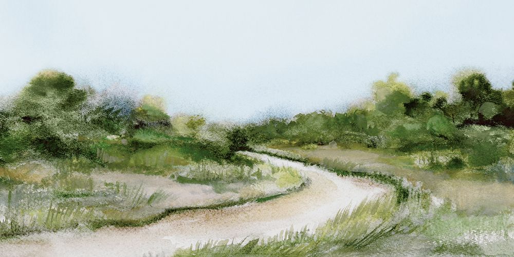 Path Through Lush Countryside art print by Hannah Dawson for $57.95 CAD