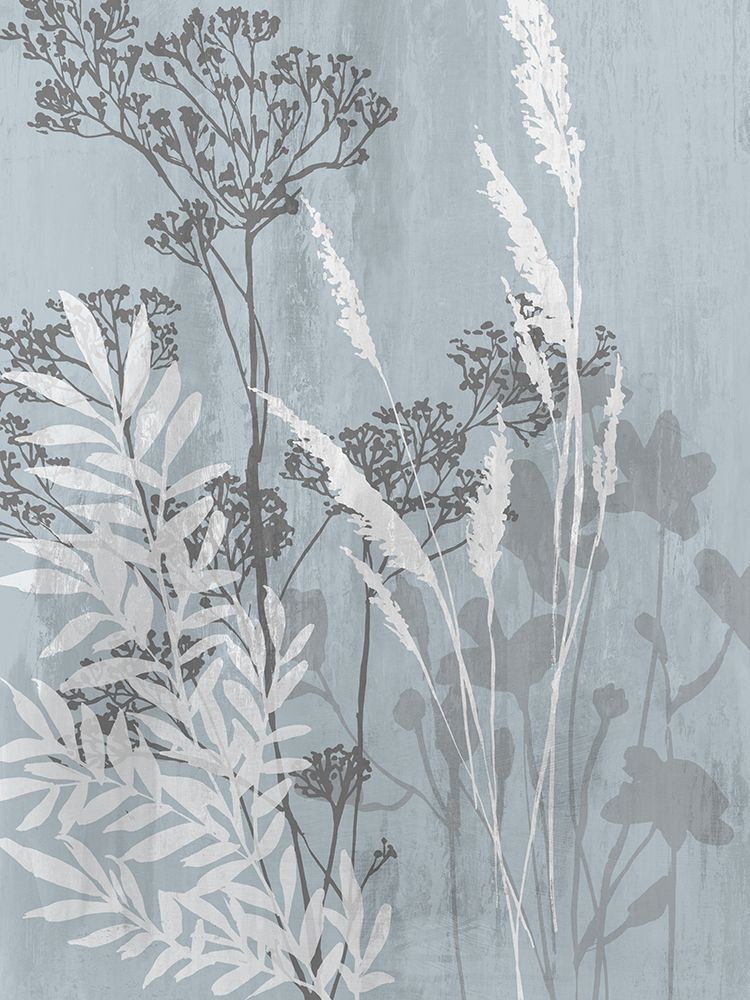 Muted Winter Flora Silhouettes II art print by Hannah Dawson for $57.95 CAD
