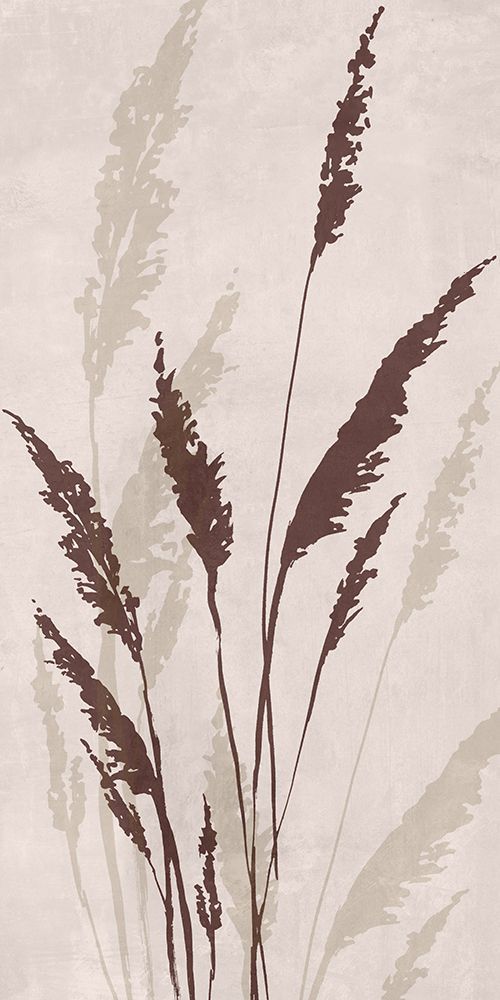 Tall Grasses on Light Canvas II art print by Hannah Dawson for $57.95 CAD