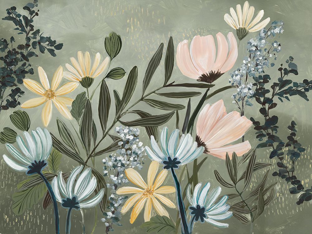 Spring Blossoms in Gentle Breeze art print by Hannah Dawson for $57.95 CAD