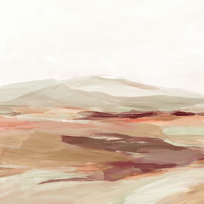 Gentle Desert Landscape Hue II art print by Hannah Dawson for $57.95 CAD