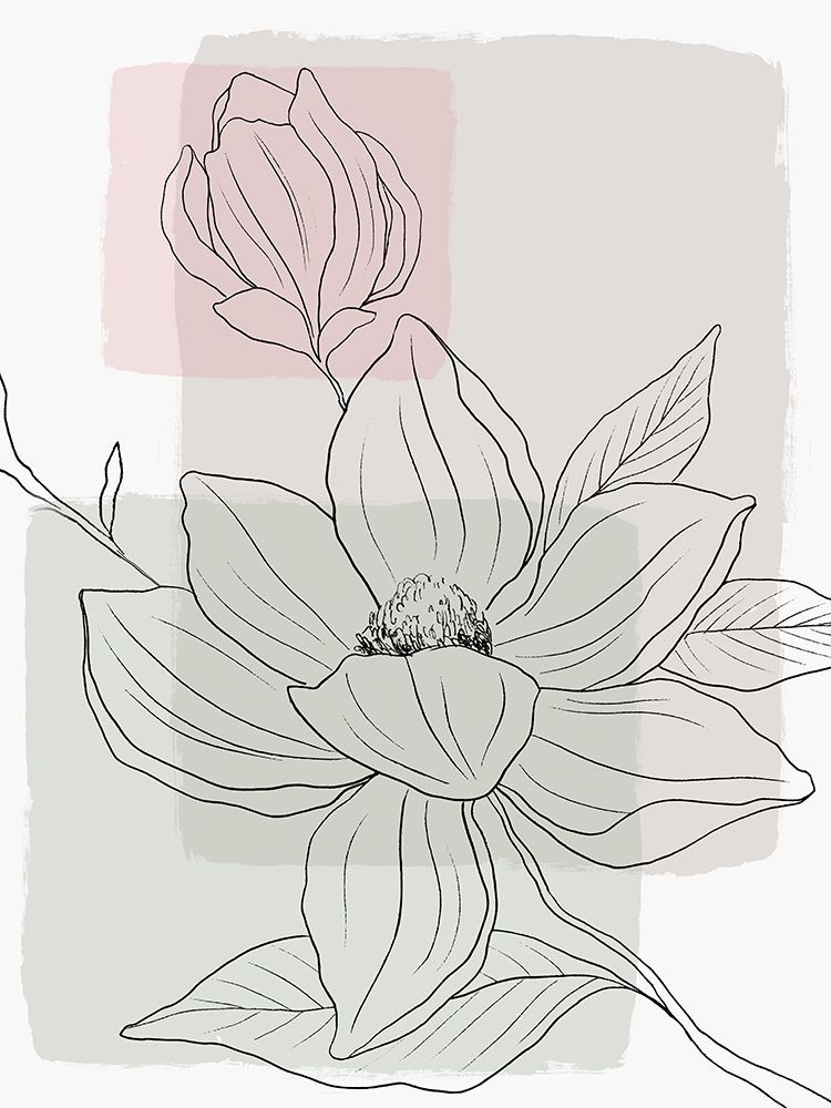 Botanical Simplicity in Pastel Hues II art print by Hannah Dawson for $57.95 CAD