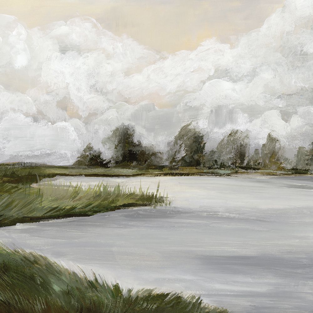 Calm Waters Under Vast Skies art print by Hannah Dawson for $57.95 CAD