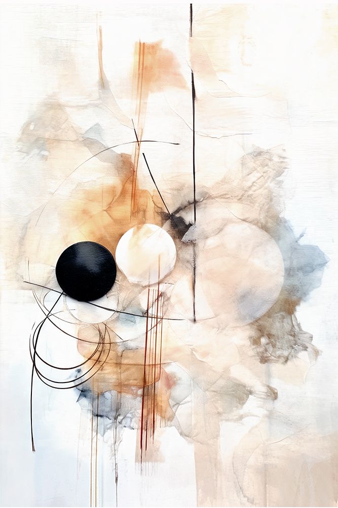 Lines and Circles art print by Raymond Powers for $57.95 CAD
