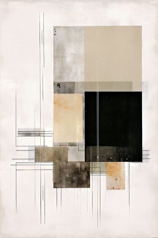 Lines and Squares I art print by Raymond Powers for $57.95 CAD