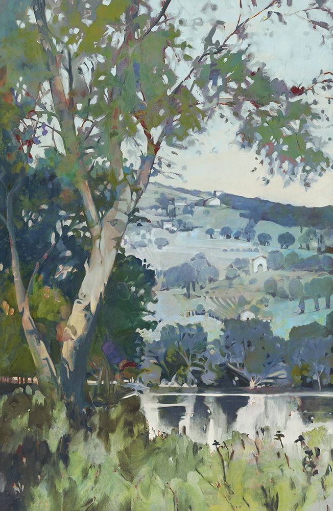 Lemon Landscape I art print by Susan Wilde for $57.95 CAD