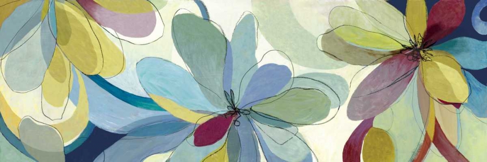 Silk Flowers II art print by Aimee Wilson for $57.95 CAD