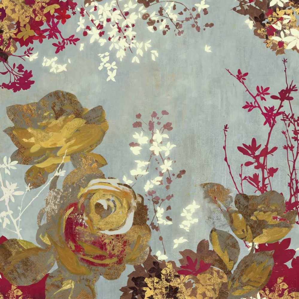Golden Roses I art print by Aimee Wilson for $57.95 CAD